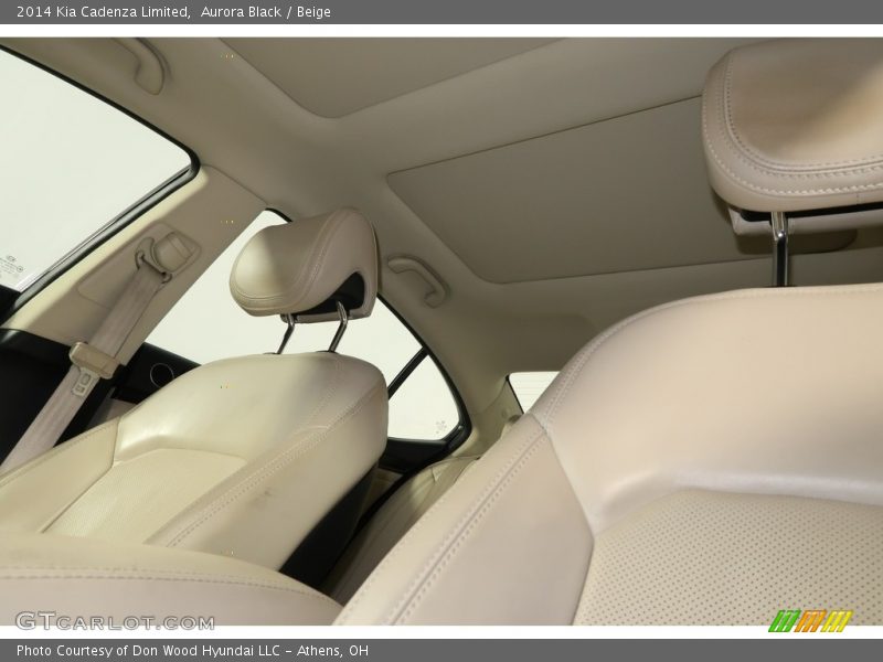 Aurora Black / Beige 2014 Kia Cadenza Limited