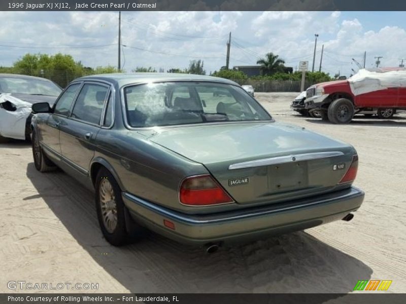 Jade Green Pearl / Oatmeal 1996 Jaguar XJ XJ12