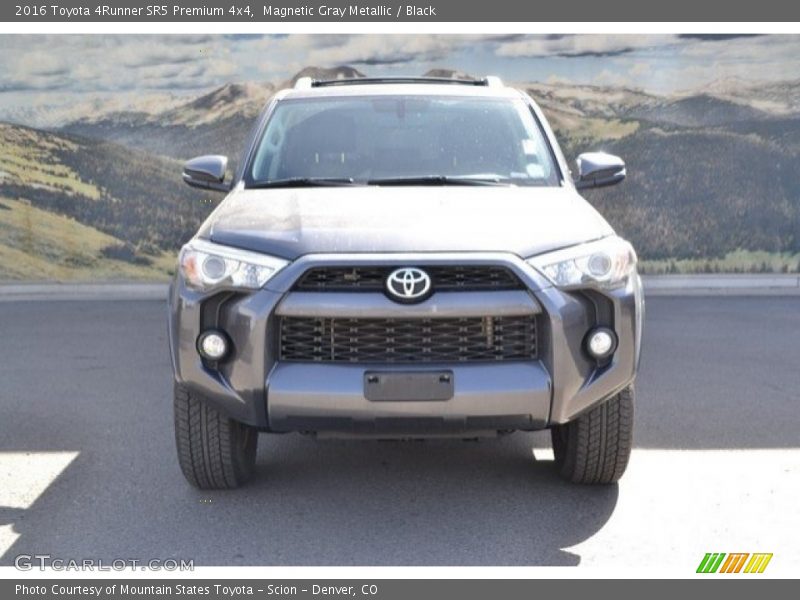 Magnetic Gray Metallic / Black 2016 Toyota 4Runner SR5 Premium 4x4