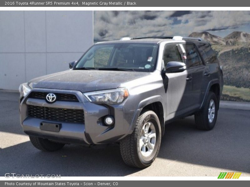 Magnetic Gray Metallic / Black 2016 Toyota 4Runner SR5 Premium 4x4
