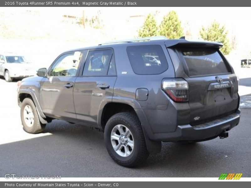 Magnetic Gray Metallic / Black 2016 Toyota 4Runner SR5 Premium 4x4