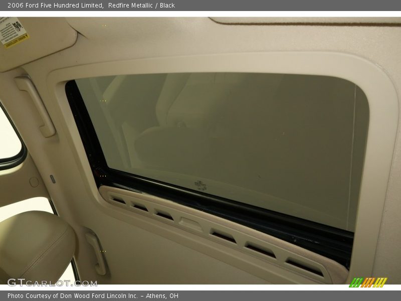 Redfire Metallic / Black 2006 Ford Five Hundred Limited