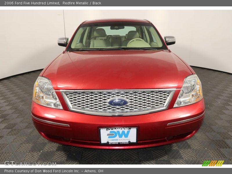 Redfire Metallic / Black 2006 Ford Five Hundred Limited
