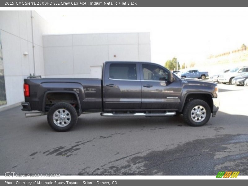 Iridium Metallic / Jet Black 2015 GMC Sierra 2500HD SLE Crew Cab 4x4