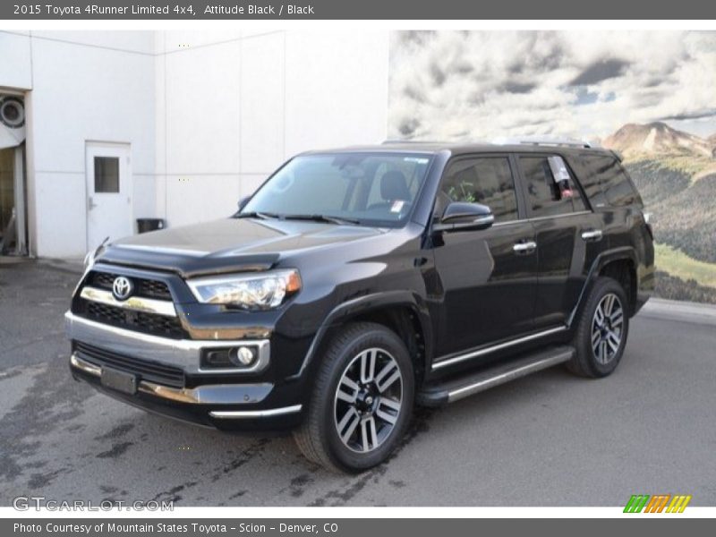 Attitude Black / Black 2015 Toyota 4Runner Limited 4x4