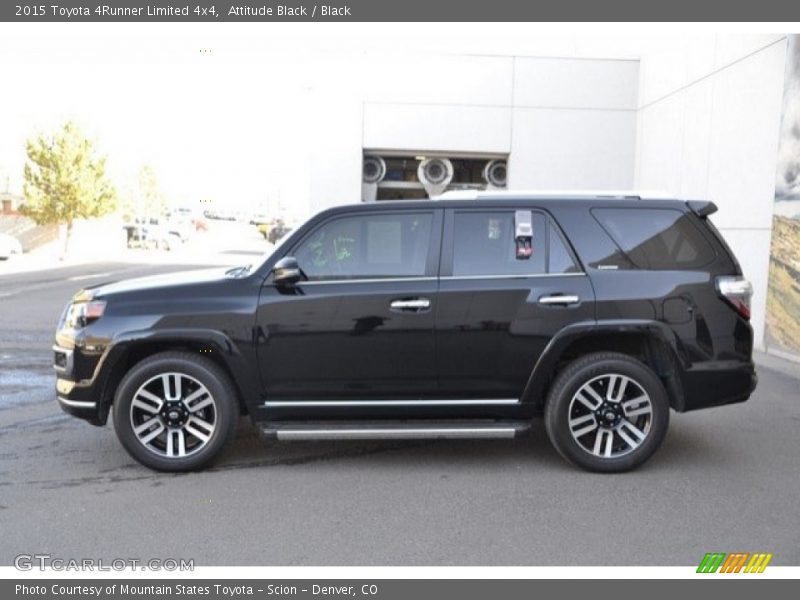 Attitude Black / Black 2015 Toyota 4Runner Limited 4x4