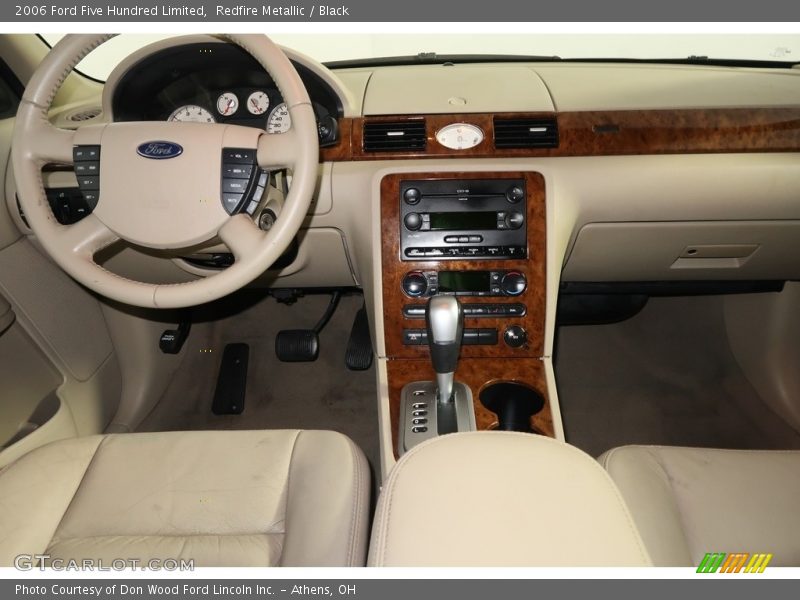 Redfire Metallic / Black 2006 Ford Five Hundred Limited