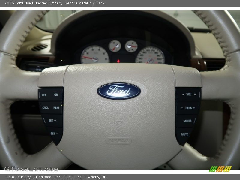 Redfire Metallic / Black 2006 Ford Five Hundred Limited
