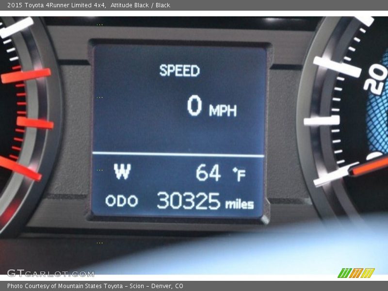 Attitude Black / Black 2015 Toyota 4Runner Limited 4x4