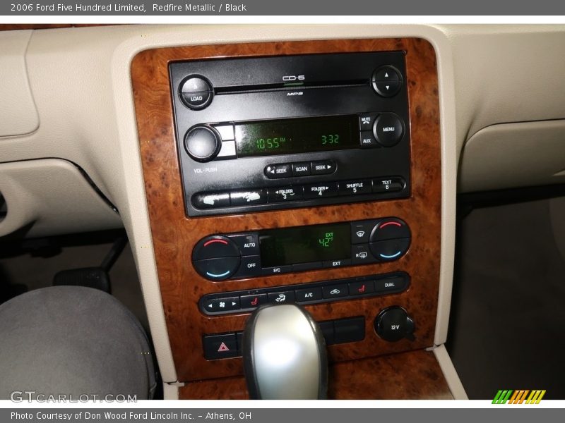 Redfire Metallic / Black 2006 Ford Five Hundred Limited