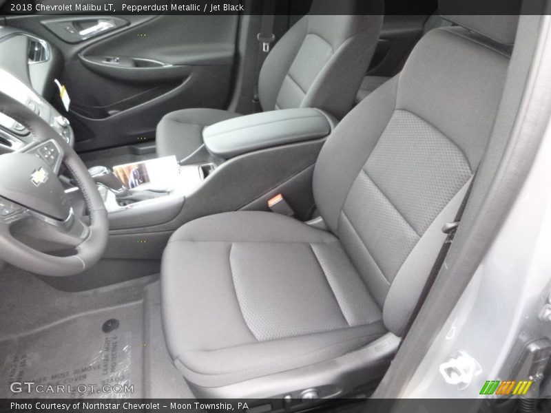 Pepperdust Metallic / Jet Black 2018 Chevrolet Malibu LT