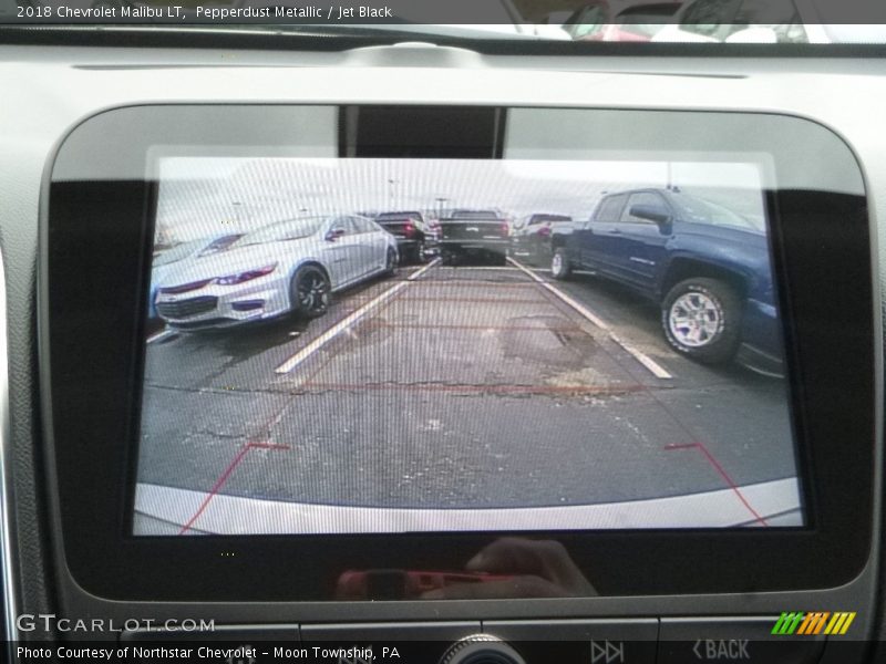 Pepperdust Metallic / Jet Black 2018 Chevrolet Malibu LT