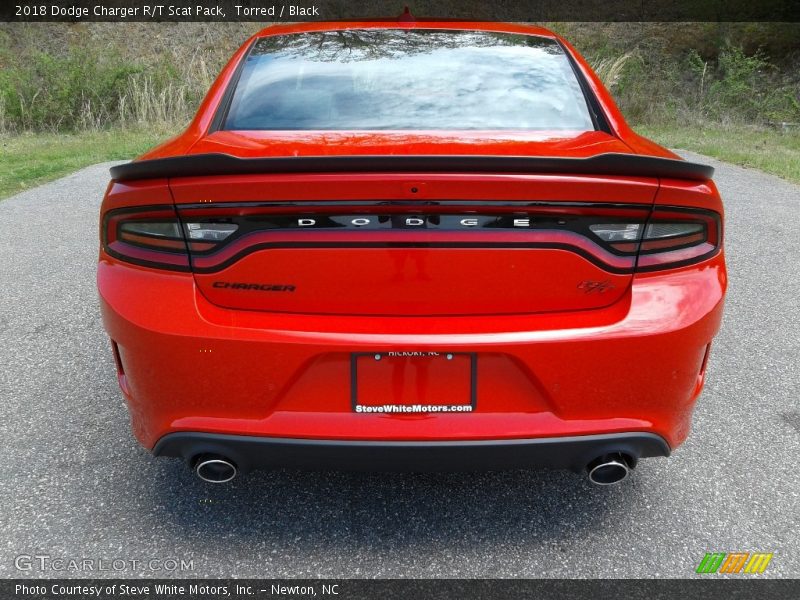 Torred / Black 2018 Dodge Charger R/T Scat Pack