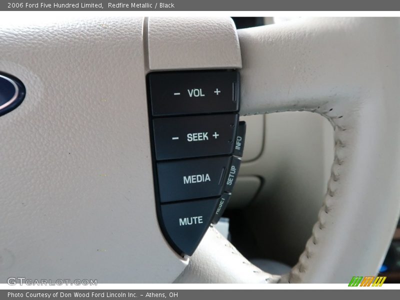 Redfire Metallic / Black 2006 Ford Five Hundred Limited