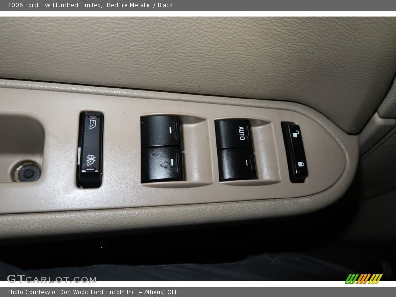 Redfire Metallic / Black 2006 Ford Five Hundred Limited