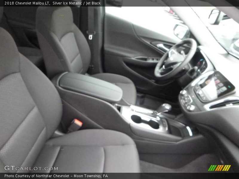 Silver Ice Metallic / Jet Black 2018 Chevrolet Malibu LT