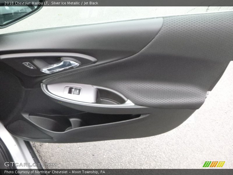 Silver Ice Metallic / Jet Black 2018 Chevrolet Malibu LT