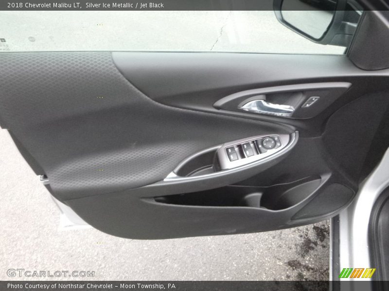Silver Ice Metallic / Jet Black 2018 Chevrolet Malibu LT