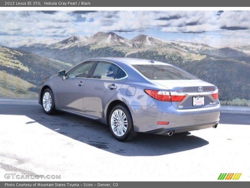 Nebula Gray Pearl / Black 2013 Lexus ES 350
