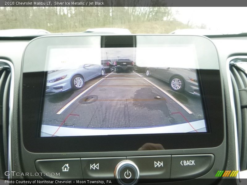 Silver Ice Metallic / Jet Black 2018 Chevrolet Malibu LT