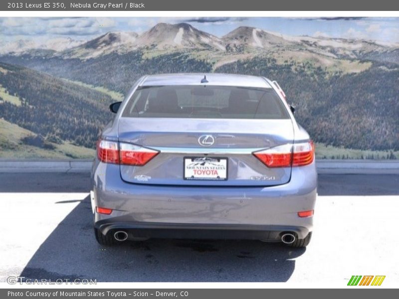 Nebula Gray Pearl / Black 2013 Lexus ES 350