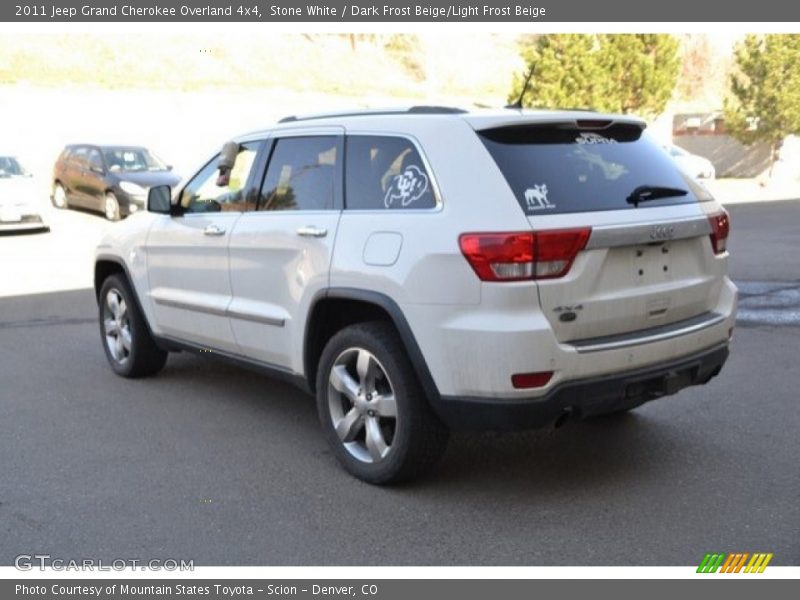 Stone White / Dark Frost Beige/Light Frost Beige 2011 Jeep Grand Cherokee Overland 4x4