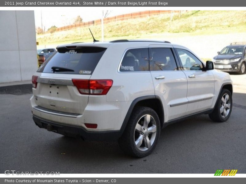 Stone White / Dark Frost Beige/Light Frost Beige 2011 Jeep Grand Cherokee Overland 4x4