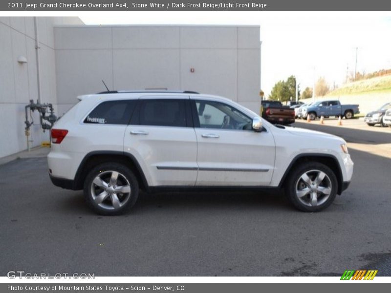 Stone White / Dark Frost Beige/Light Frost Beige 2011 Jeep Grand Cherokee Overland 4x4