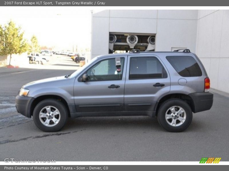 Tungsten Grey Metallic / Gray 2007 Ford Escape XLT Sport
