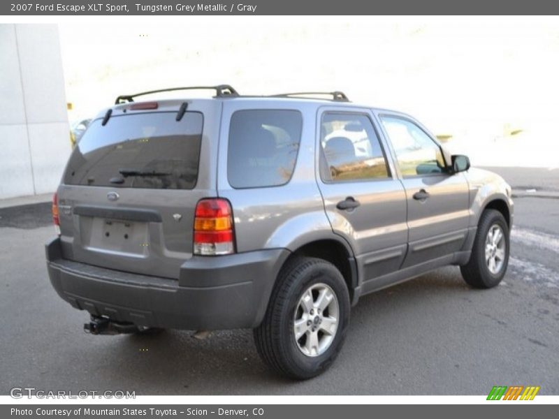 Tungsten Grey Metallic / Gray 2007 Ford Escape XLT Sport