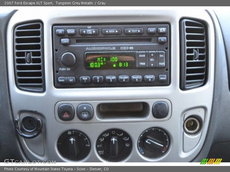 Tungsten Grey Metallic / Gray 2007 Ford Escape XLT Sport