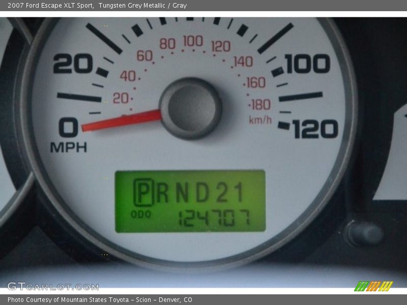 Tungsten Grey Metallic / Gray 2007 Ford Escape XLT Sport