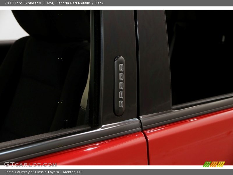 Sangria Red Metallic / Black 2010 Ford Explorer XLT 4x4