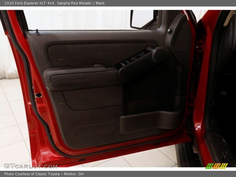 Sangria Red Metallic / Black 2010 Ford Explorer XLT 4x4