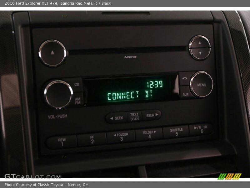 Sangria Red Metallic / Black 2010 Ford Explorer XLT 4x4