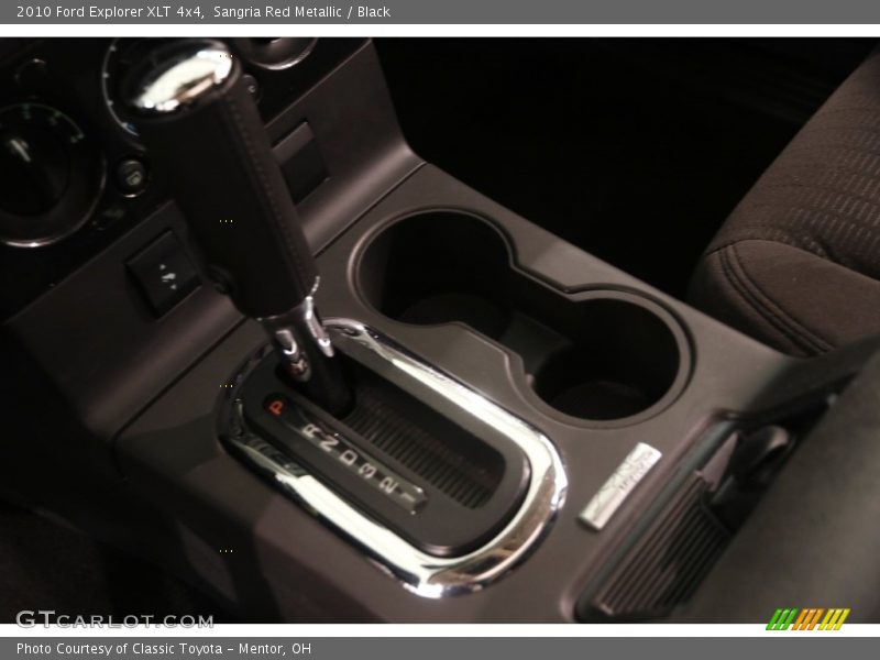 Sangria Red Metallic / Black 2010 Ford Explorer XLT 4x4