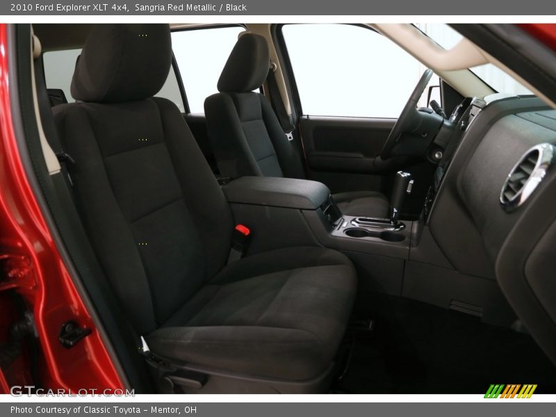 Sangria Red Metallic / Black 2010 Ford Explorer XLT 4x4