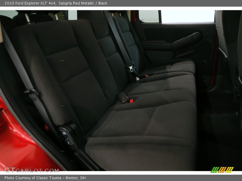Sangria Red Metallic / Black 2010 Ford Explorer XLT 4x4