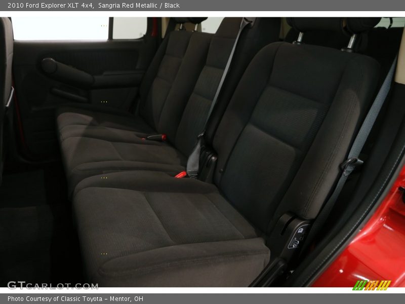 Sangria Red Metallic / Black 2010 Ford Explorer XLT 4x4
