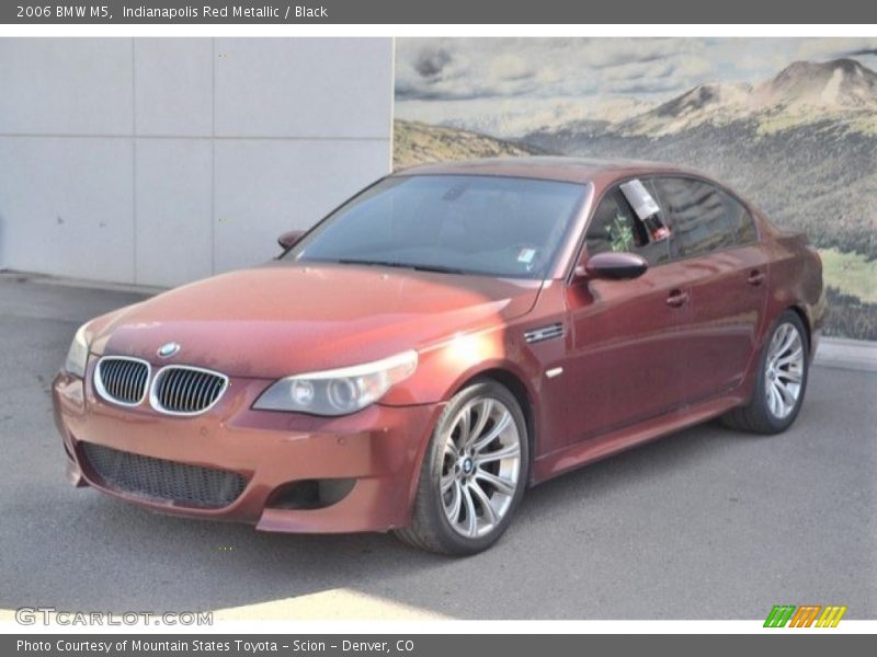Indianapolis Red Metallic / Black 2006 BMW M5
