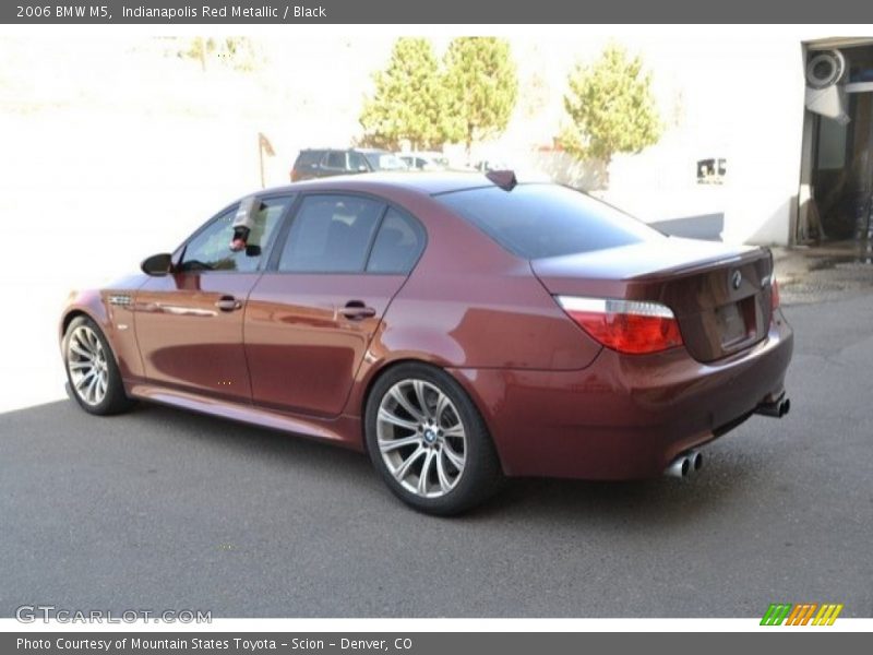 Indianapolis Red Metallic / Black 2006 BMW M5