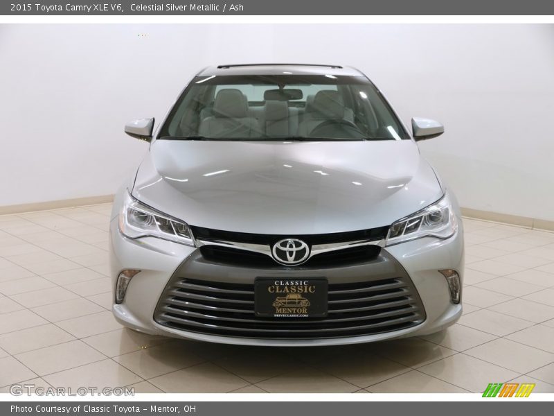 Celestial Silver Metallic / Ash 2015 Toyota Camry XLE V6