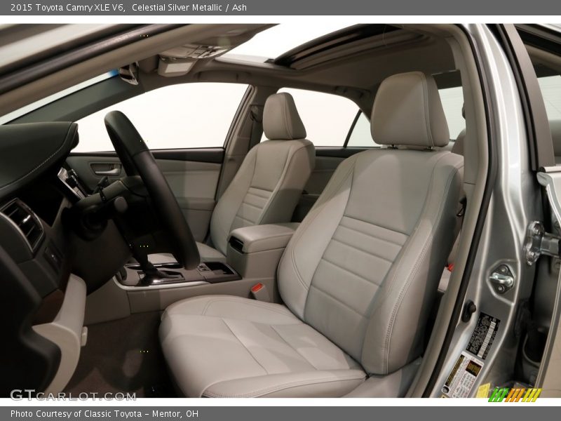 Celestial Silver Metallic / Ash 2015 Toyota Camry XLE V6