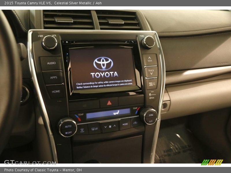 Celestial Silver Metallic / Ash 2015 Toyota Camry XLE V6