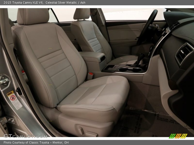 Celestial Silver Metallic / Ash 2015 Toyota Camry XLE V6