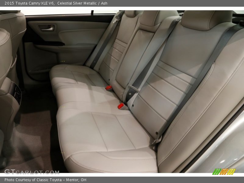 Celestial Silver Metallic / Ash 2015 Toyota Camry XLE V6