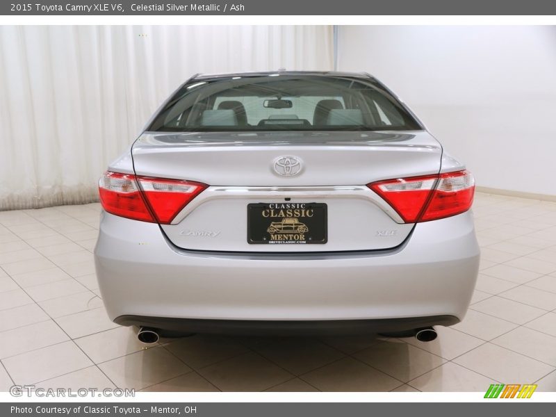 Celestial Silver Metallic / Ash 2015 Toyota Camry XLE V6