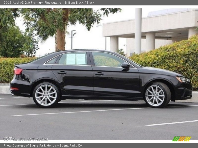 Brilliant Black / Black 2015 Audi A3 2.0 Premium Plus quattro