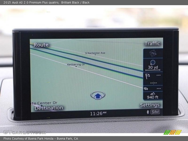 Brilliant Black / Black 2015 Audi A3 2.0 Premium Plus quattro