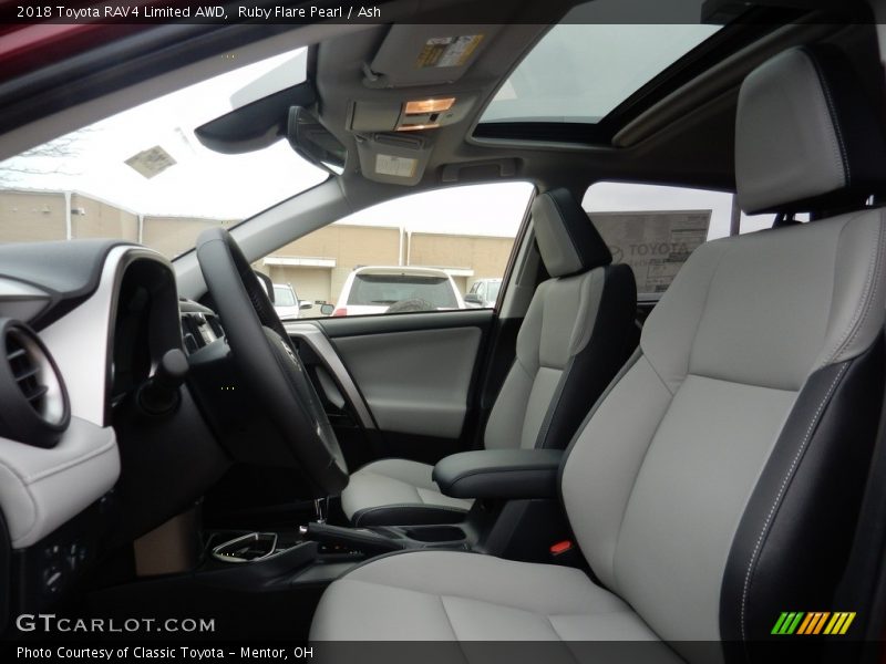 Ruby Flare Pearl / Ash 2018 Toyota RAV4 Limited AWD